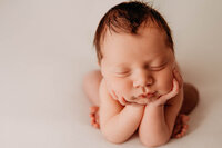 twin newborn photoshoot in cleveland ohio