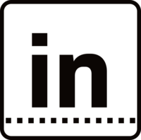LinkedIn Icon - Black