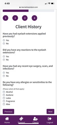 Client Waiver Forms Lash and Brow