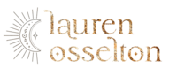 Logo for Lauren Osselton, coach for creatives and copywriter