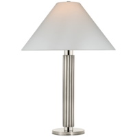Durham Large Table Lamp - Polished Nickel
