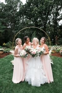 Pastel Bouquet - Just Bloom'd Weddings is a wedding florist in Sudbury, MA.