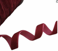 Maroon Velvet Ribbon