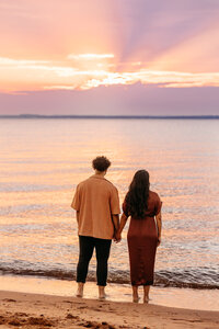 kent island maryland beach engagement photographer