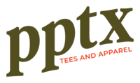 Logo for PPTX tees and apparel, a brand and website design client of Christy Jo's. Let her help you build your 6-Figure brand today.