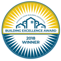 Image of the Spokane Building Excellence Award, which Spokane interior designer Stephanie Sarro was awarded in 2018.