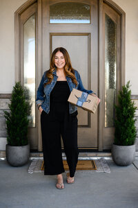 Bride and groom walk up memorial steps at their DC wedding