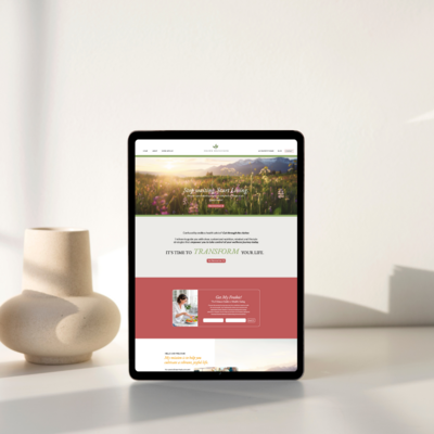 Minimalist Neutral Free Guide Lead Magnet Tablet Mockup Instagram Post (1)