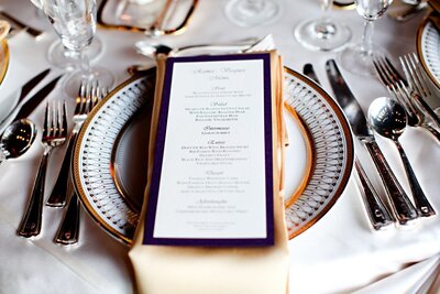 table setting my wedding