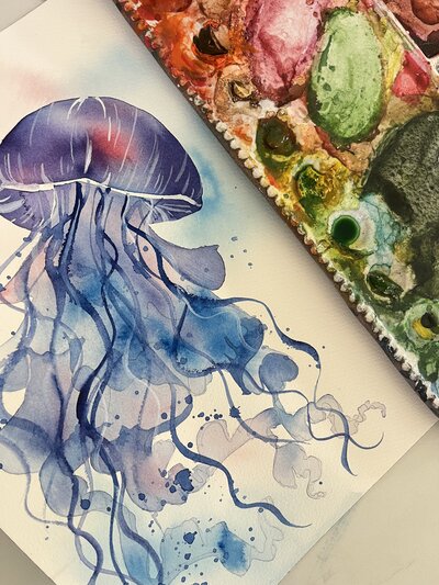 Everyday Watercolor Sketchbook by Jenna Rainey: 9780593136430