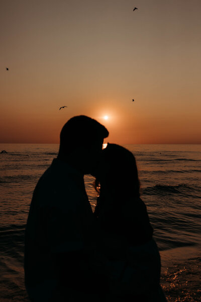 Beach Engagement Session Holland Michigan K. E. Rogers Photography