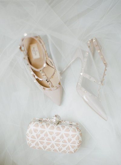 fallback shared on Invalid Date | detail shot of bridal shoes and purse captured by bay area photographers