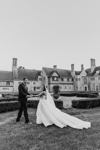 Meadow Brook Hall Wedding Michigan Wedding Photographer K. E. Rogers Photography