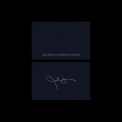 Business Card Top Down Dark Background black