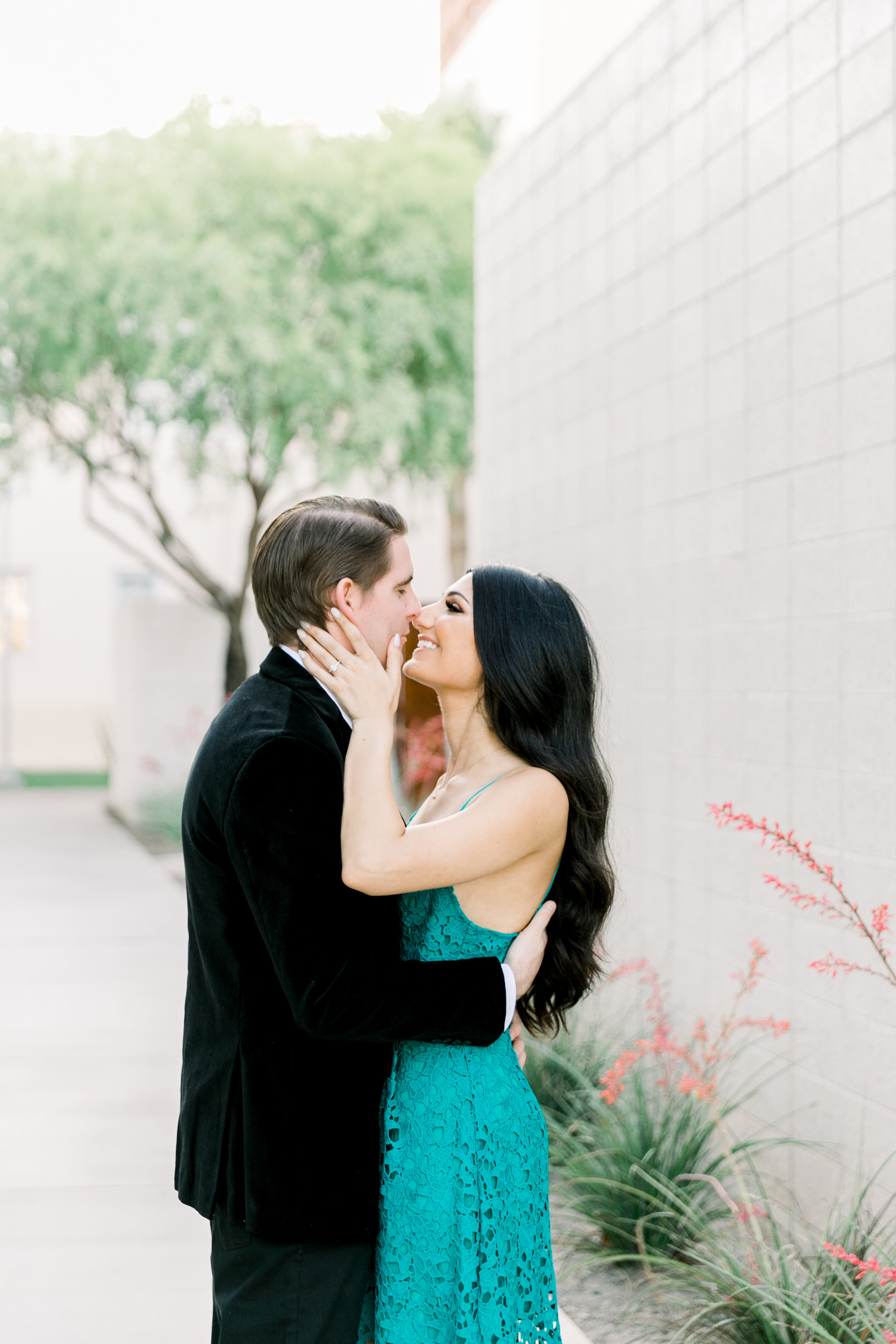 Karlie Colleen Photography - Arizona Engagement City Shoot - Kim & Tim-98