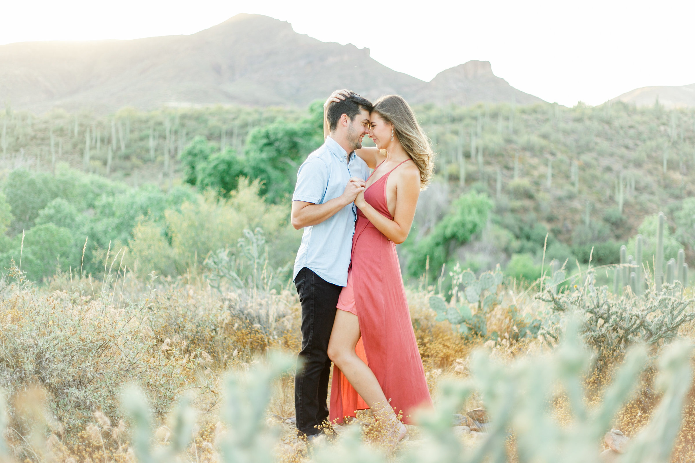 Karlie Colleen Photography - Arizona Desert Engagement - Brynne & Josh -164