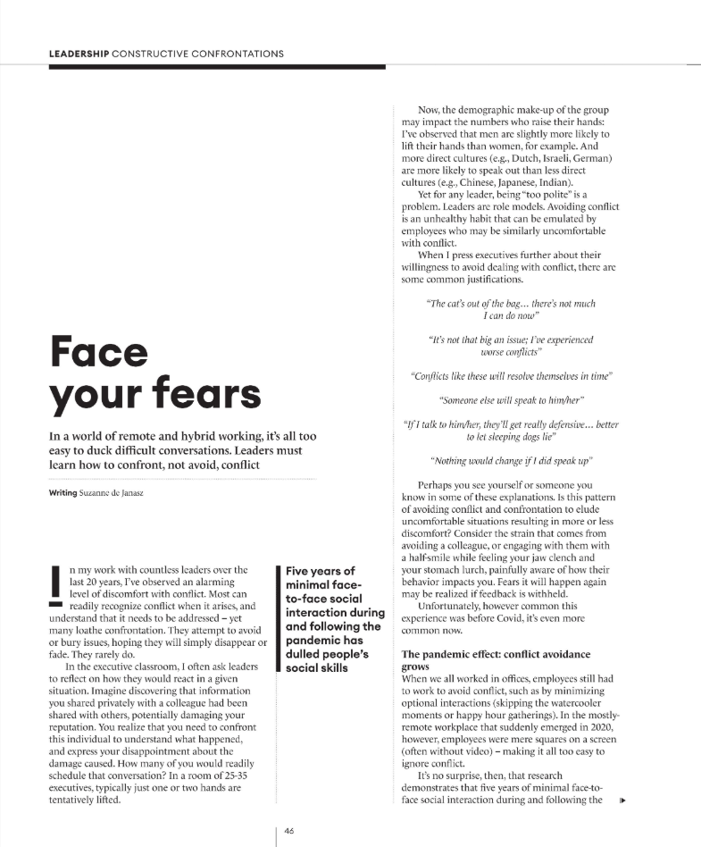 Face your Fears