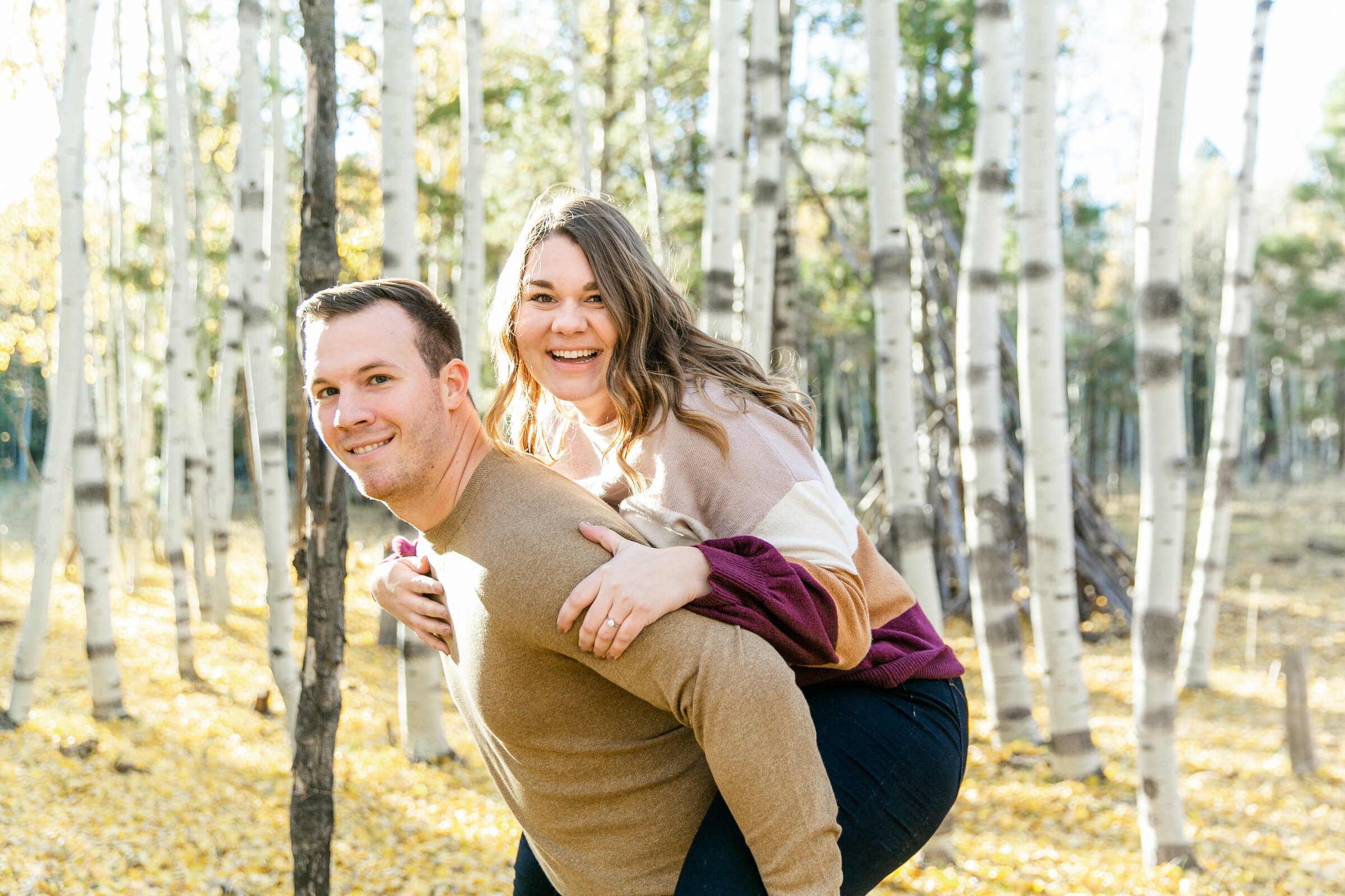 Karlie Colleen Photography - Flagstaff Arizona Engagement Photographer - Britt & Josh -80