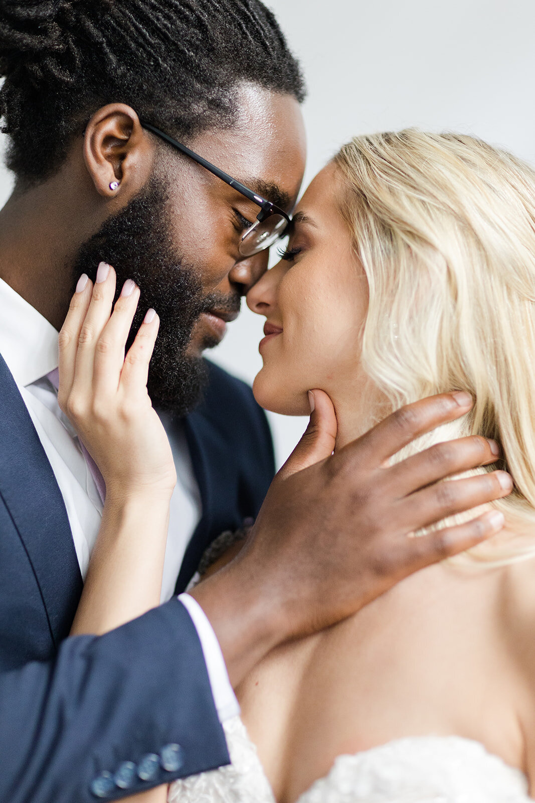 Bride and groom captured by wedding photographers in Cleveland Ohio