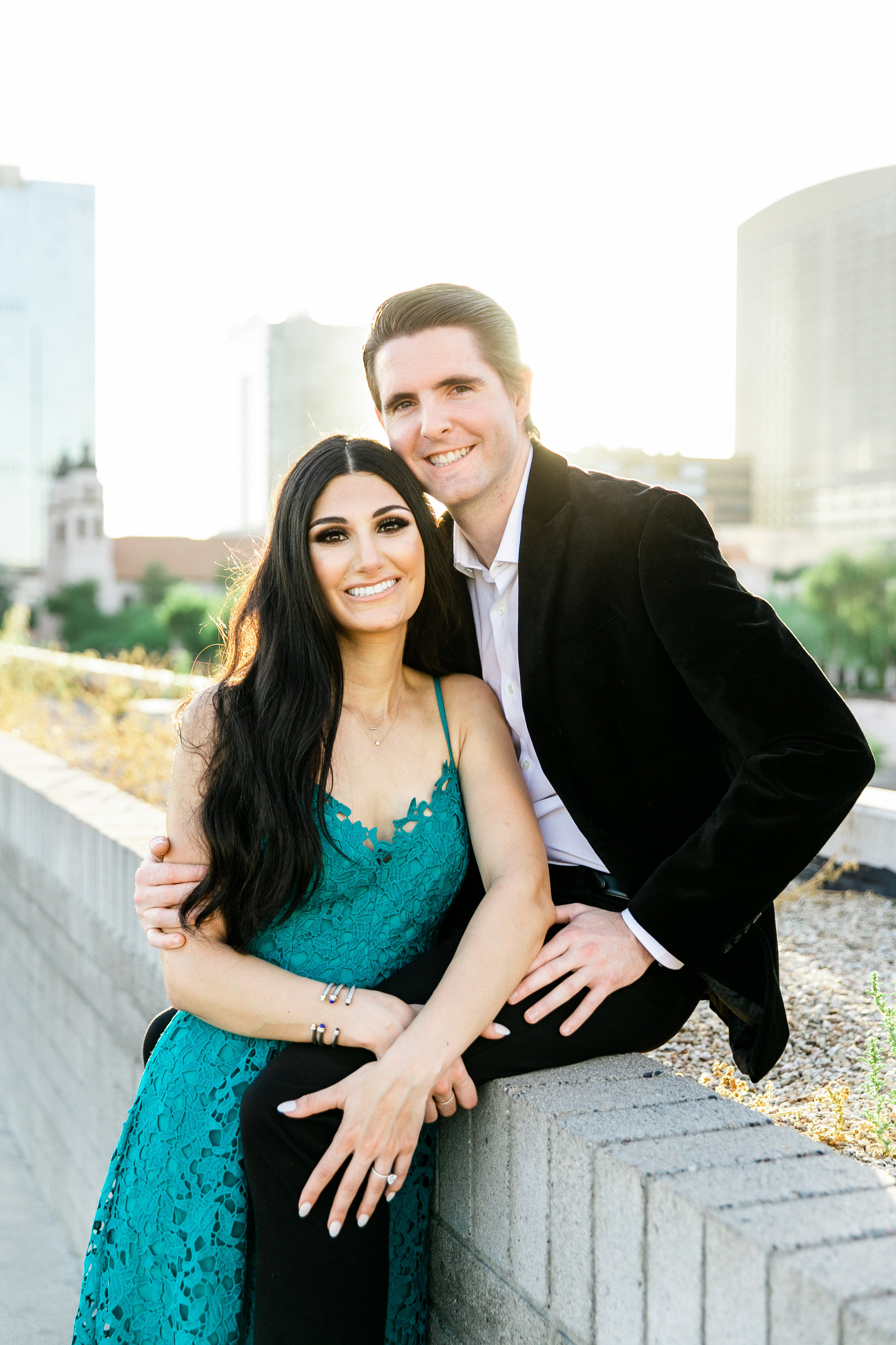 Karlie Colleen Photography - Arizona Engagement City Shoot - Kim & Tim-216
