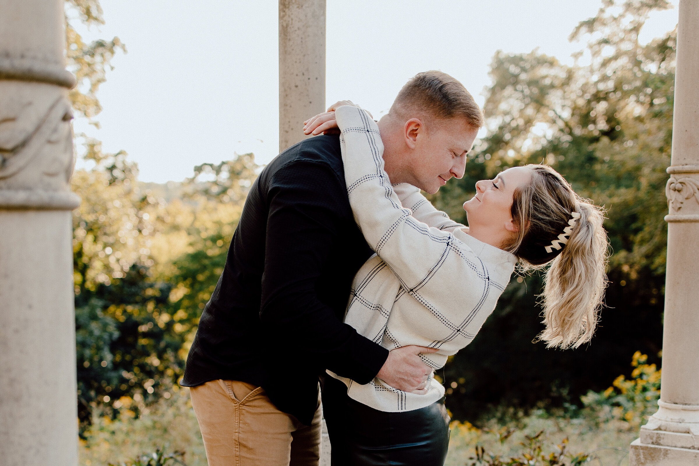 Maymont Park Engagement Photos