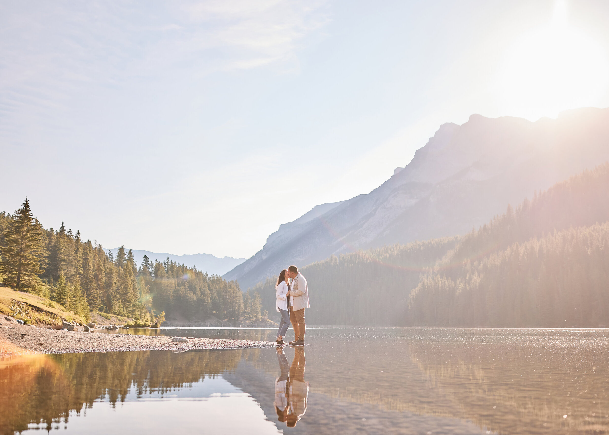 Two Jack Lake Engagement 7