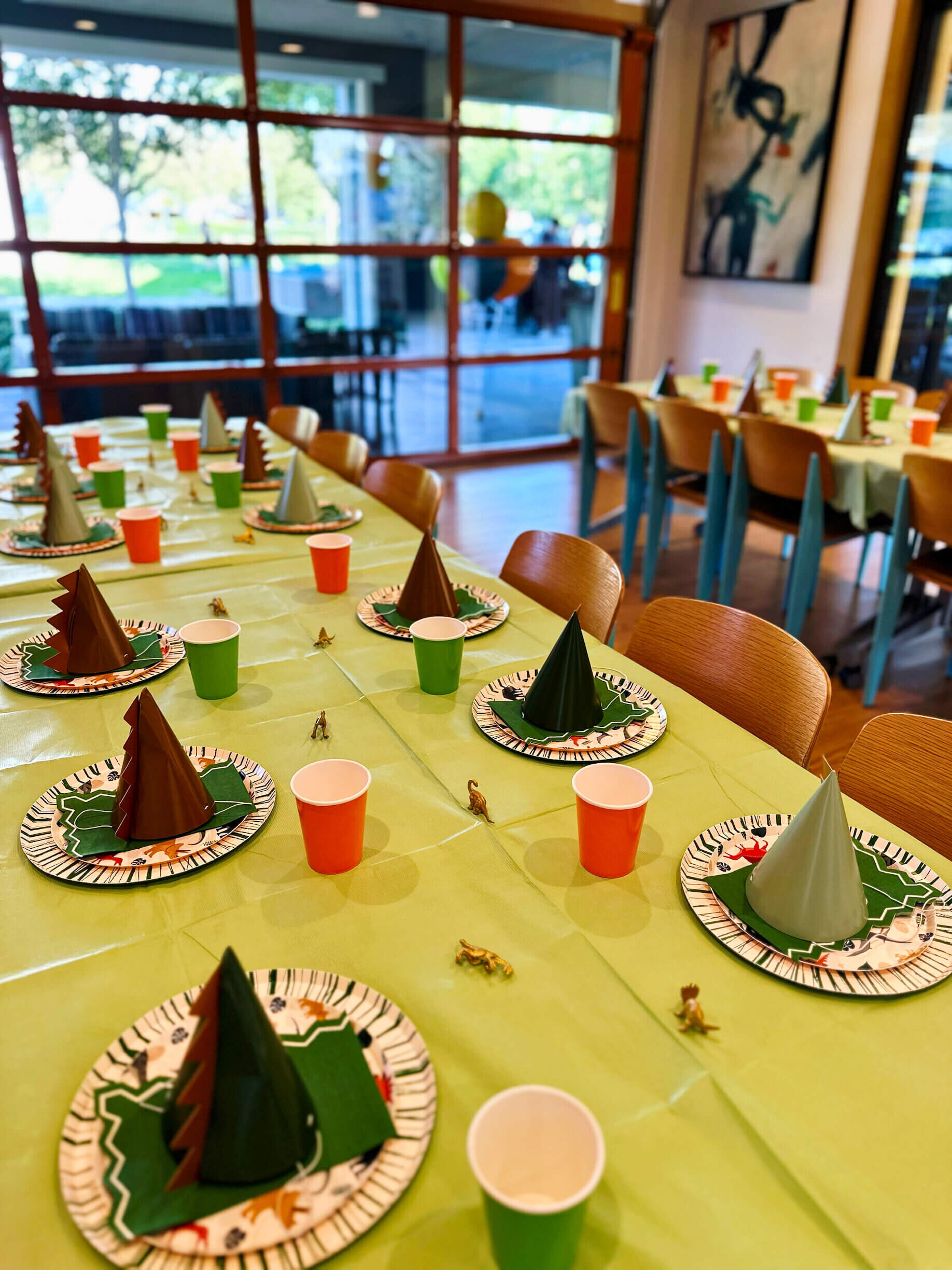 Dino themed birthday party