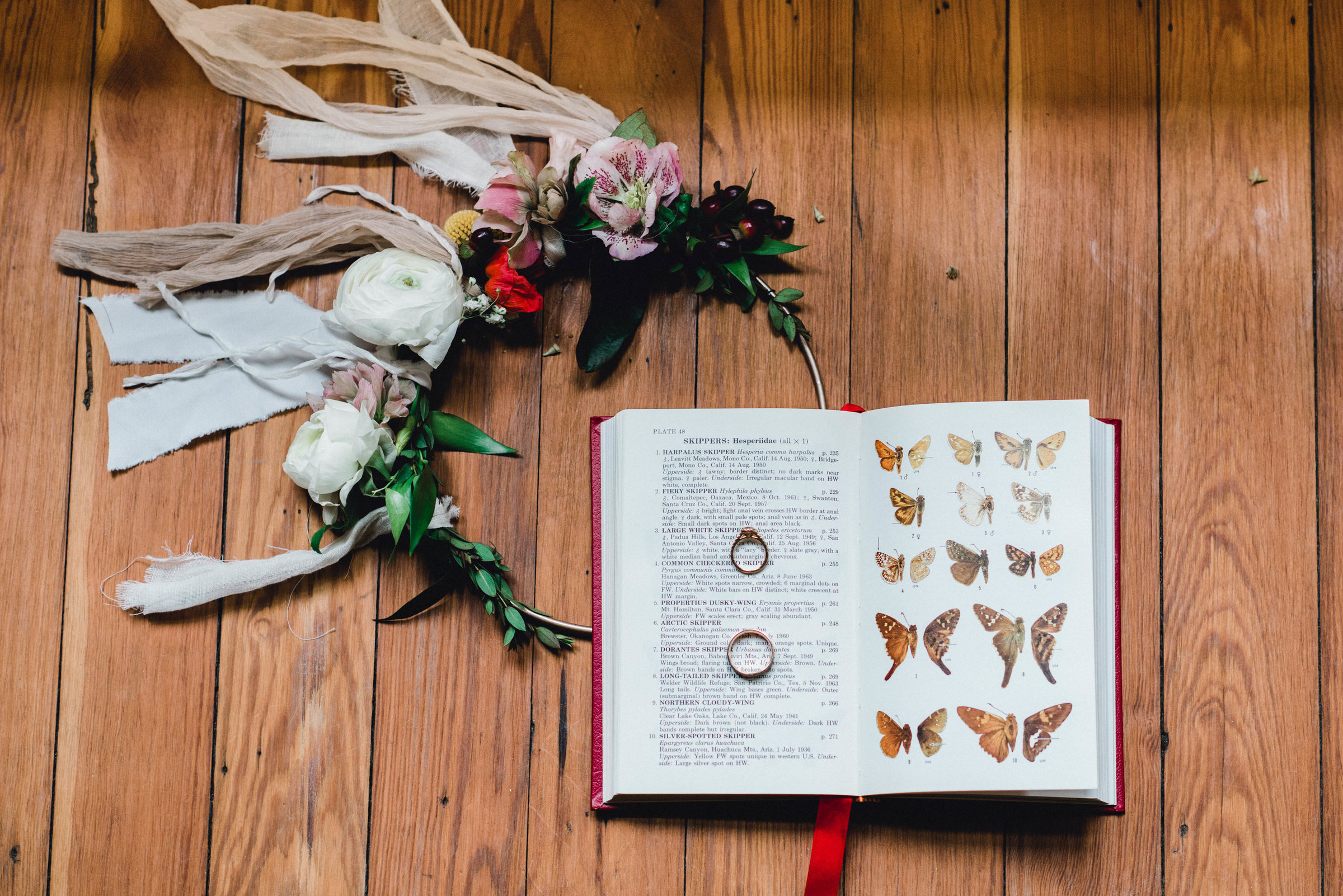 Bridal details Airbnb Forsyth Park