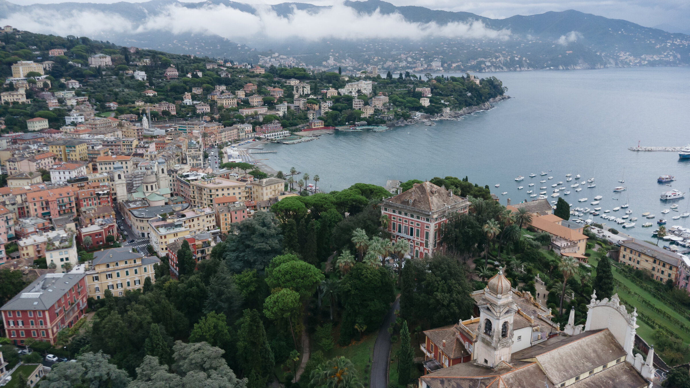Luxury editorial at Villa Durazzo in Santa Margherita, Italy | Cacie Carroll Photography | West Coast and Destination Wedding Photography