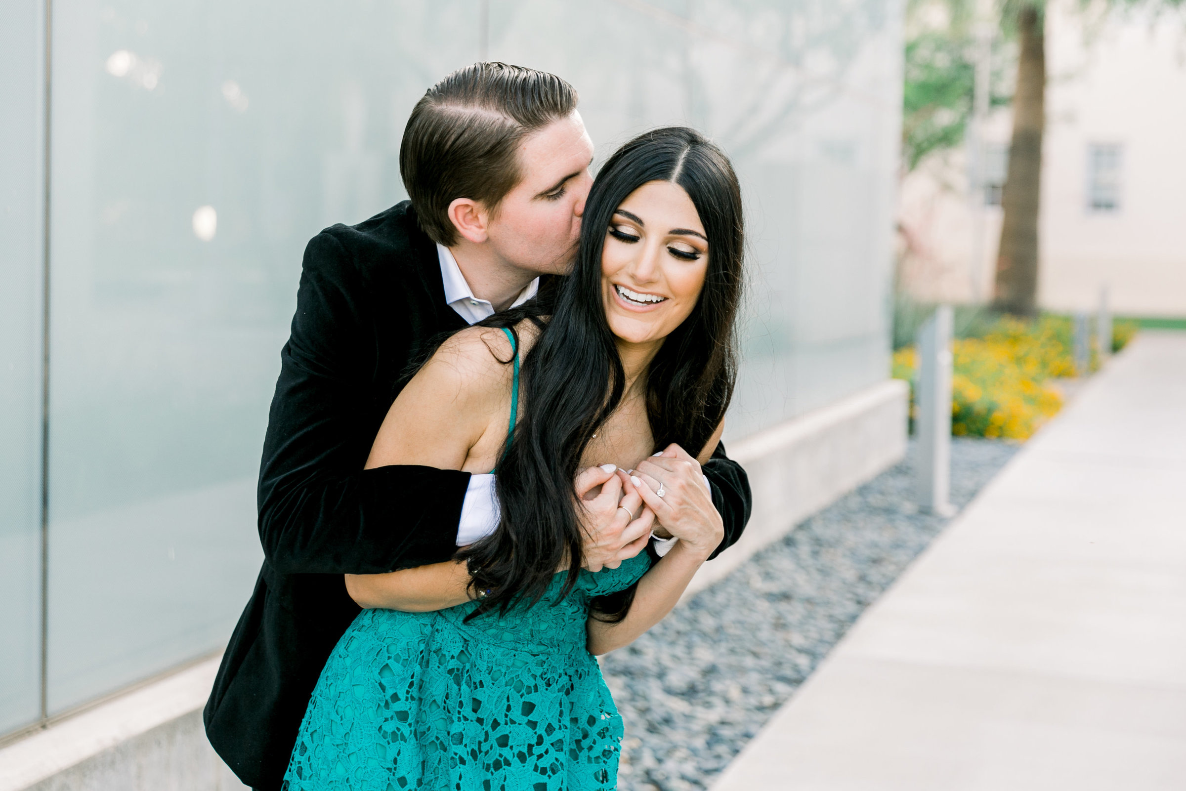 Karlie Colleen Photography - Arizona Engagement City Shoot - Kim & Tim-117