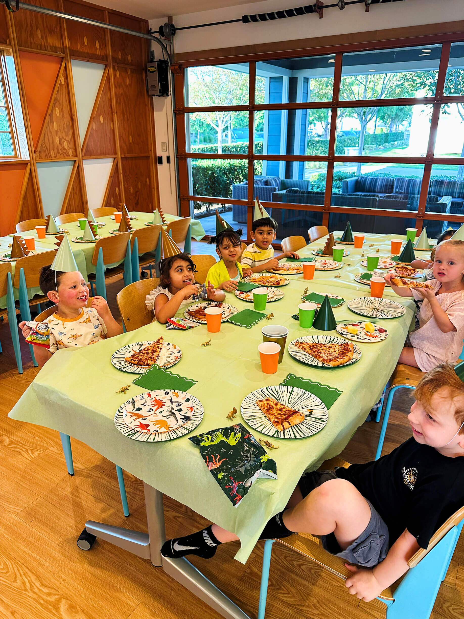 Dino themed birthday party