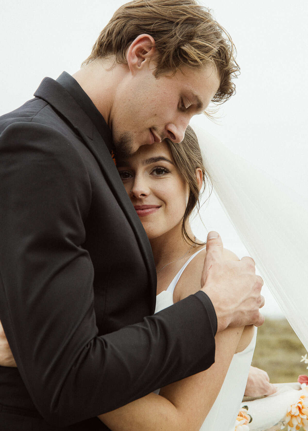 Couples wedding portraits in Jacksonville Beach 
