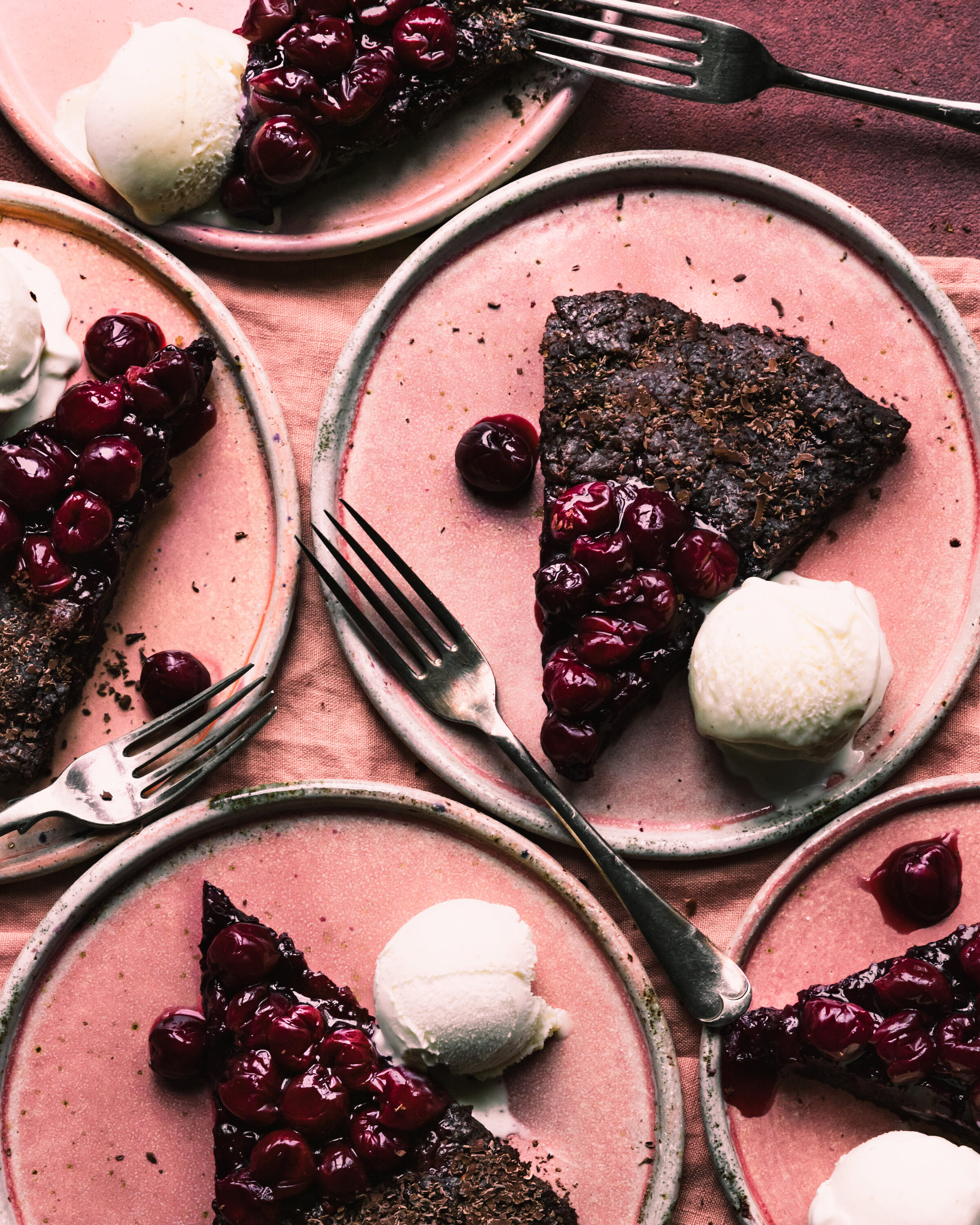 cherry chocotale galette