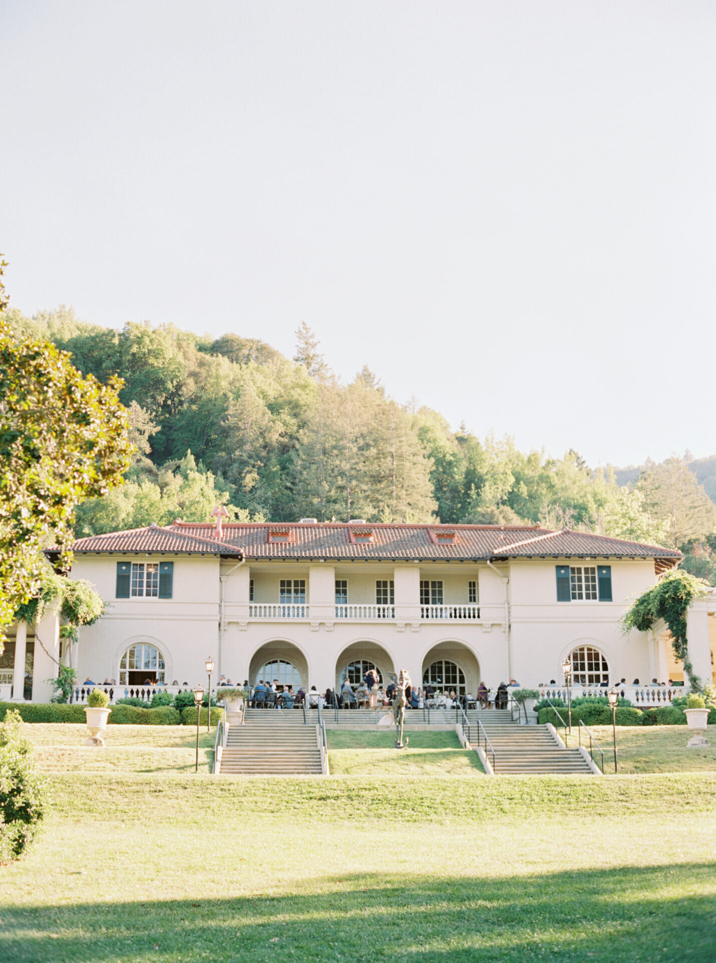 historic villa in saratoga ca, Spanish architecture