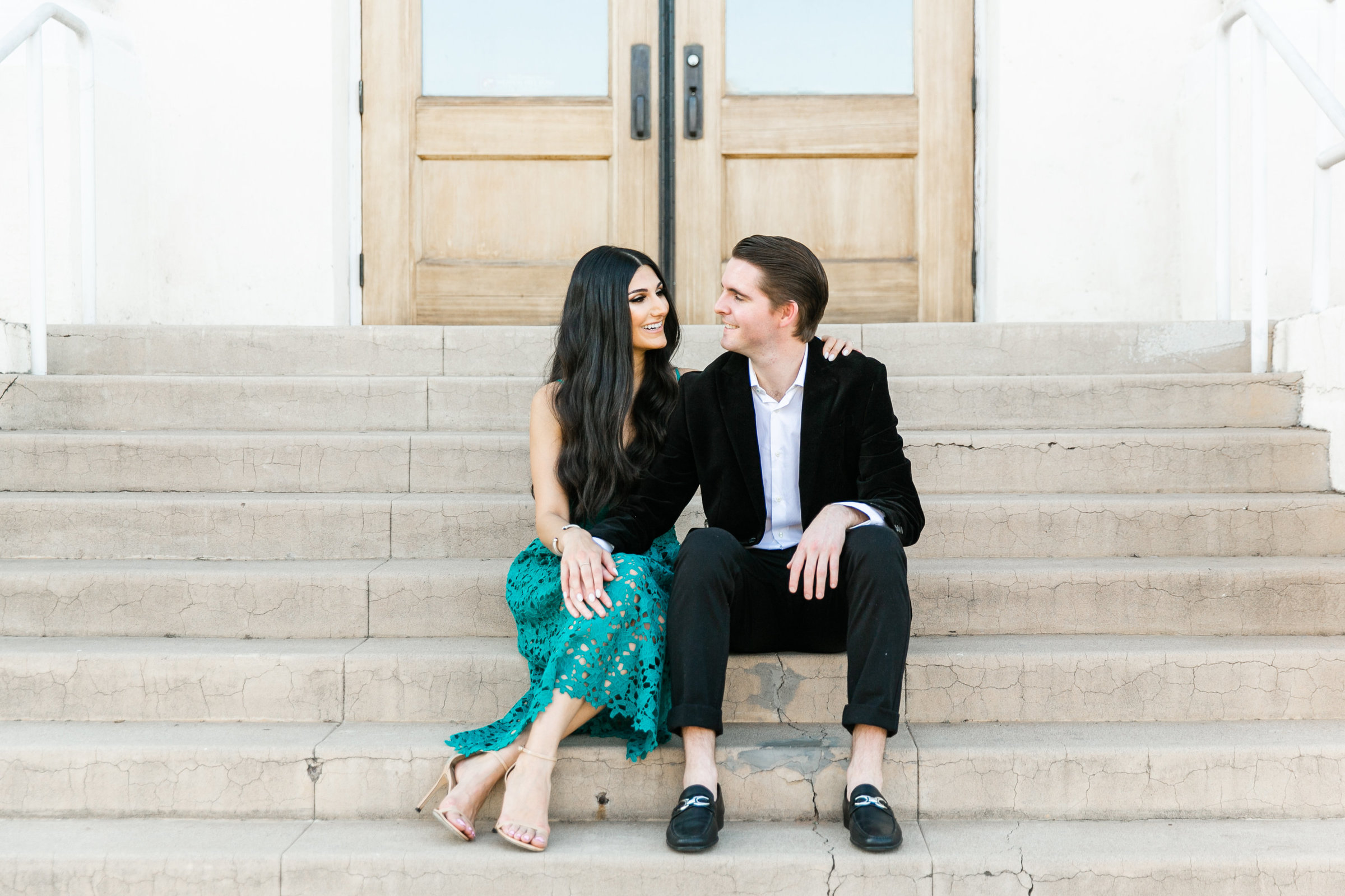 Karlie Colleen Photography - Arizona Engagement City Shoot - Kim & Tim-148