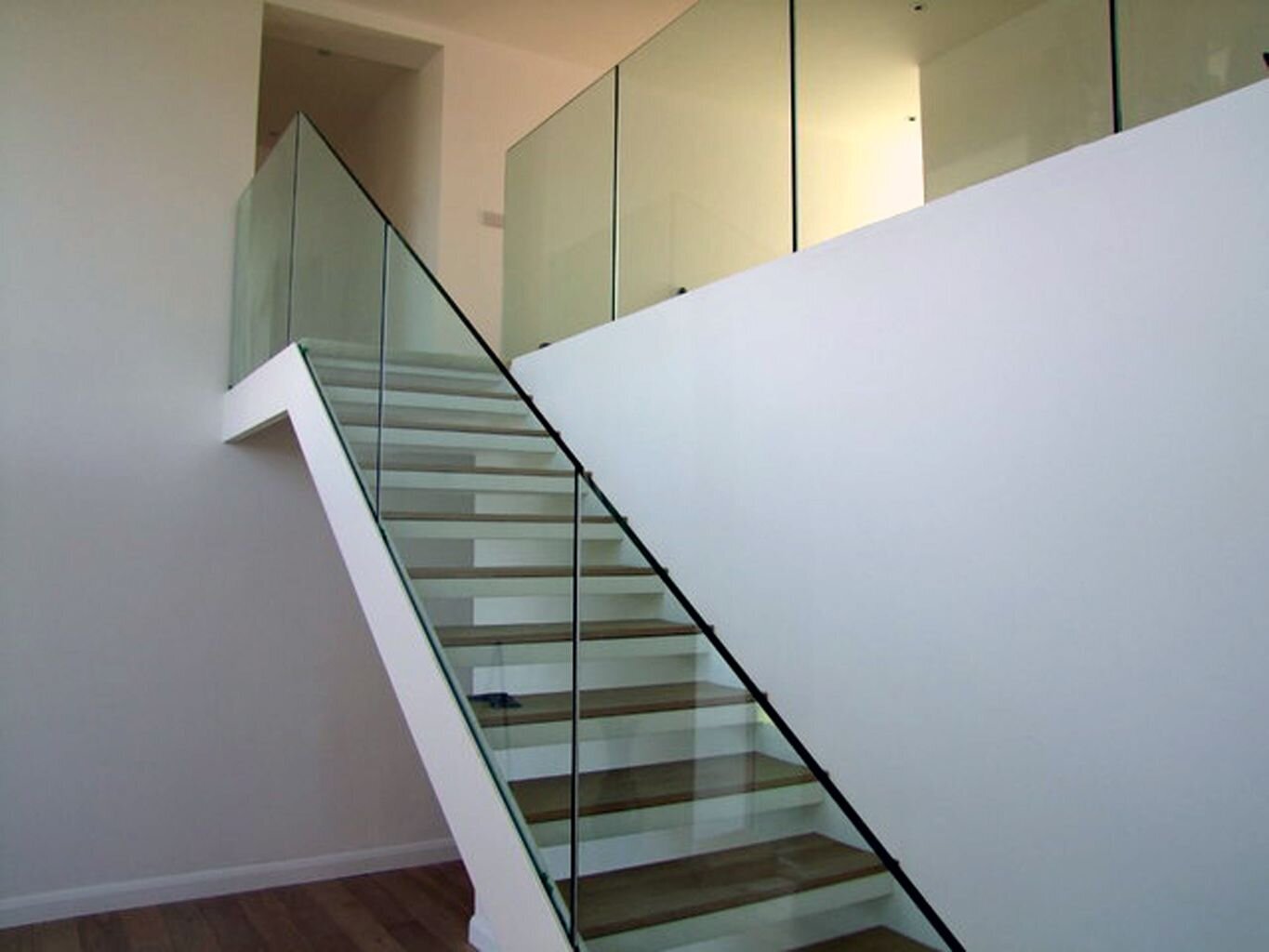 Commercial railing installation