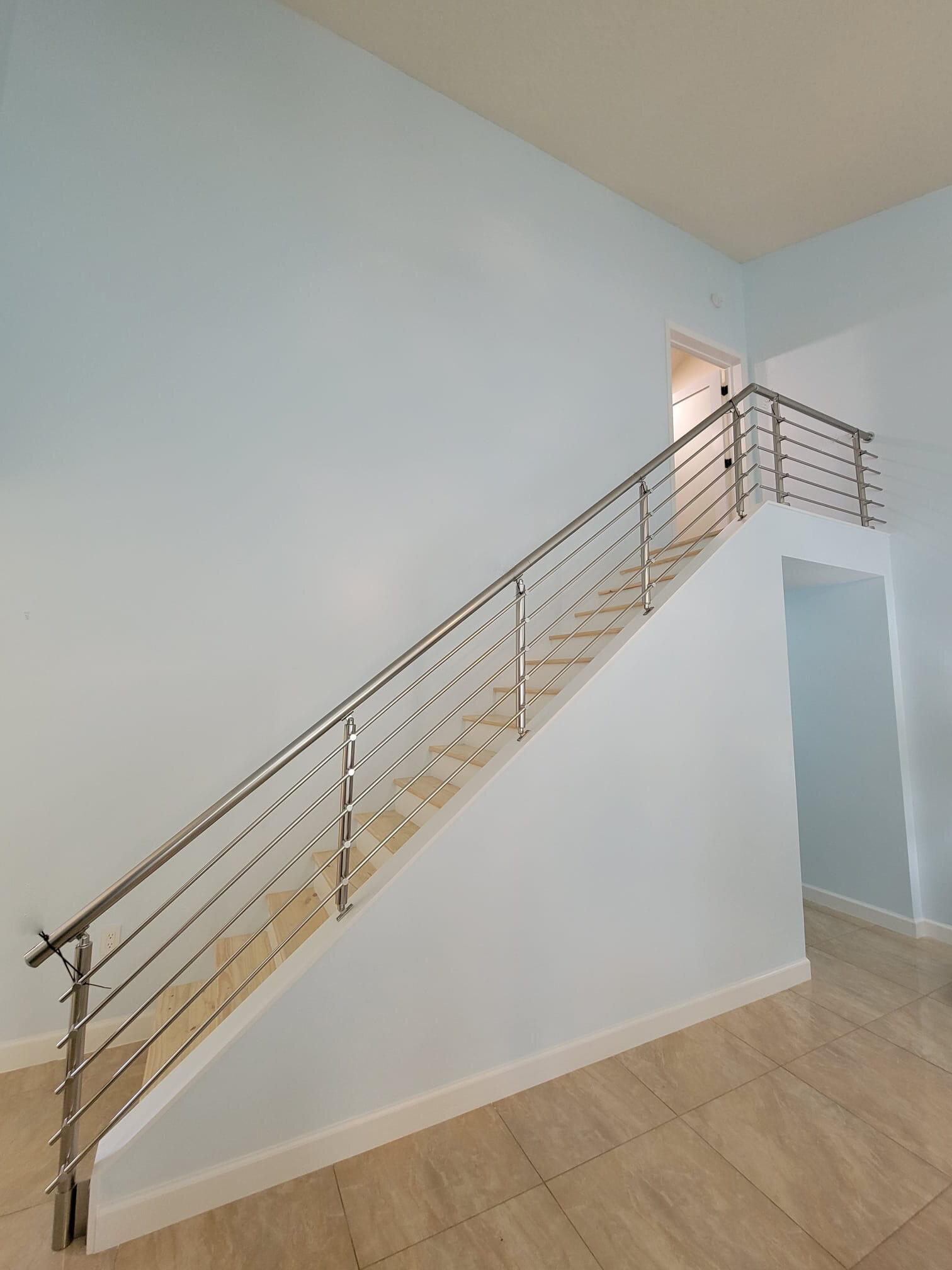 Custom metal commercial railing