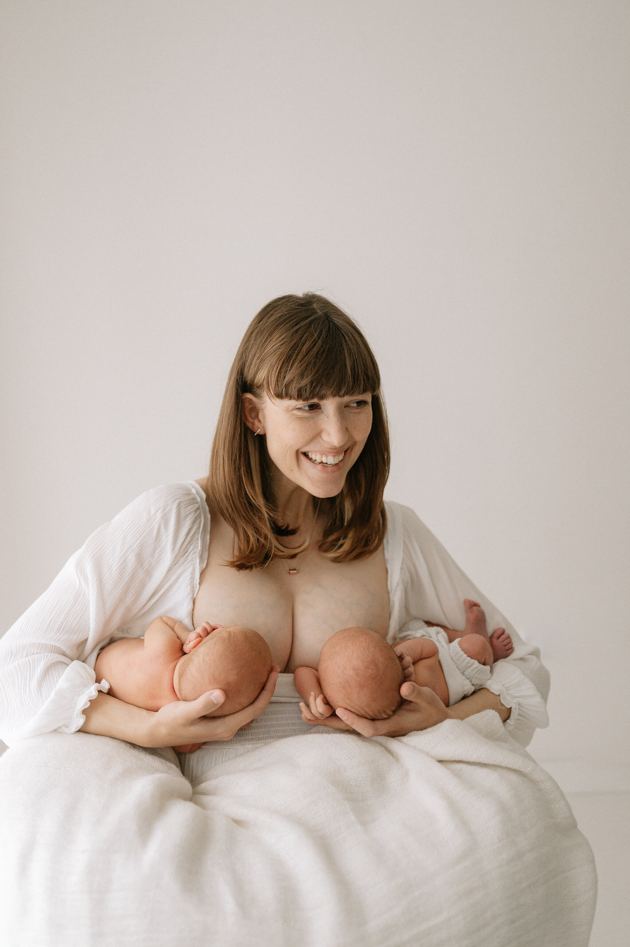 breastfeeding twins, tandem feeding, york, yorkshire, photography