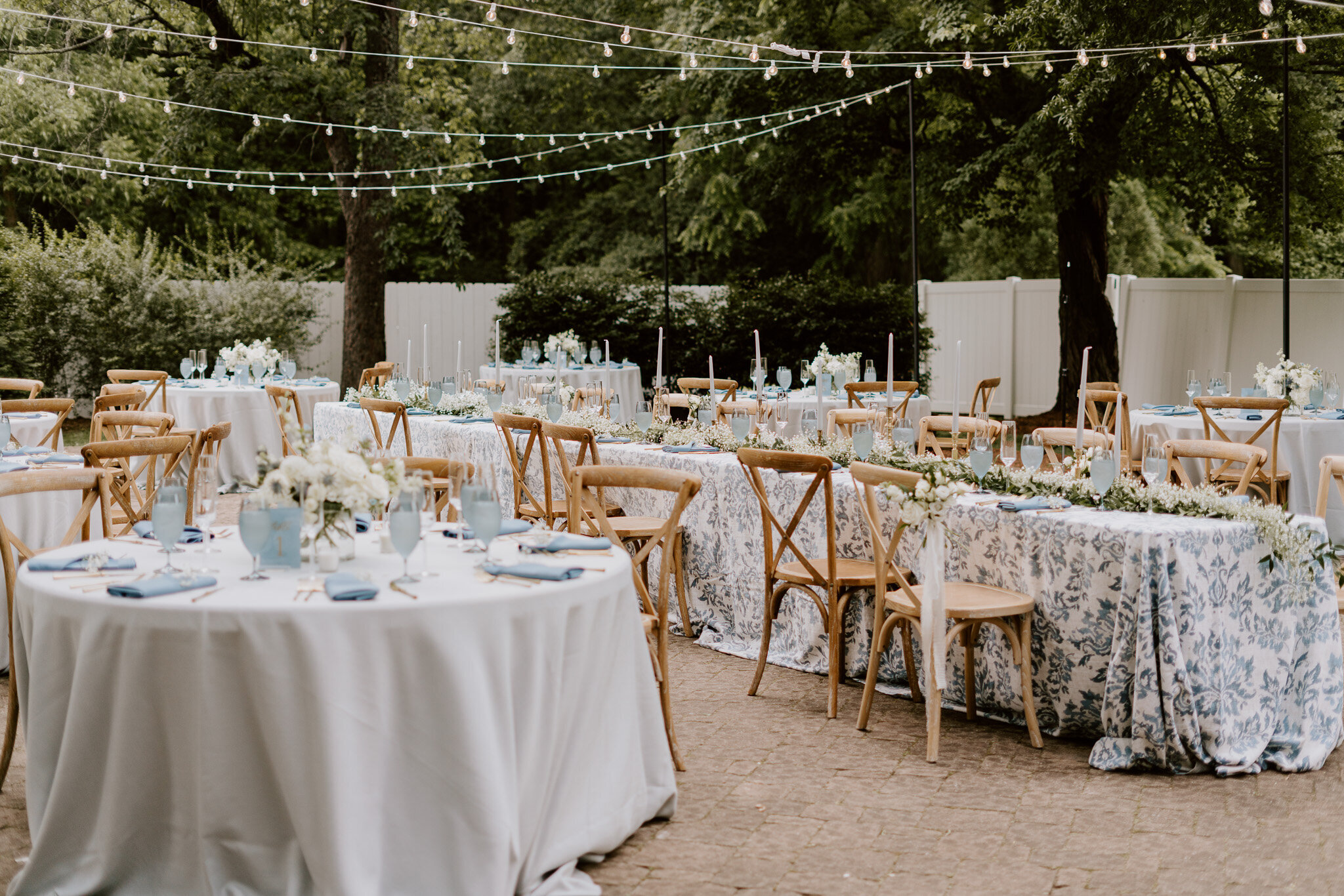 North Carolina Garden Party Wedding