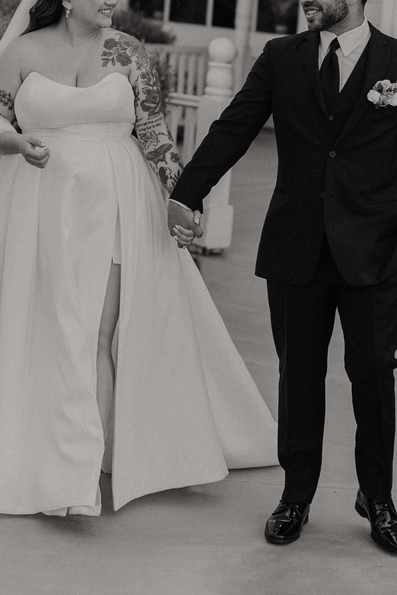 closely cropped image of a couple holding hands at lindsey grove in mesa arizona