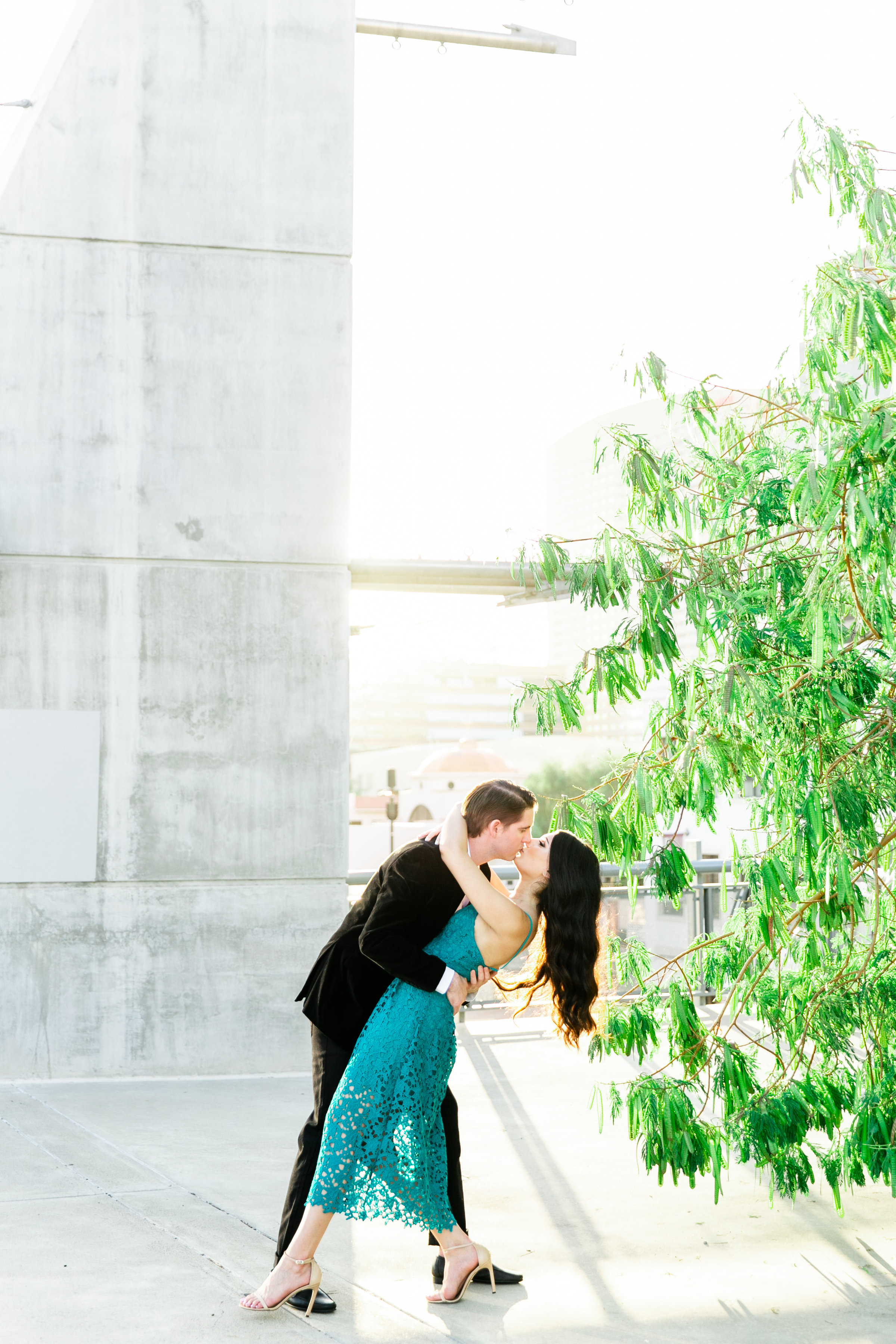 Karlie Colleen Photography - Arizona Engagement City Shoot - Kim & Tim-208