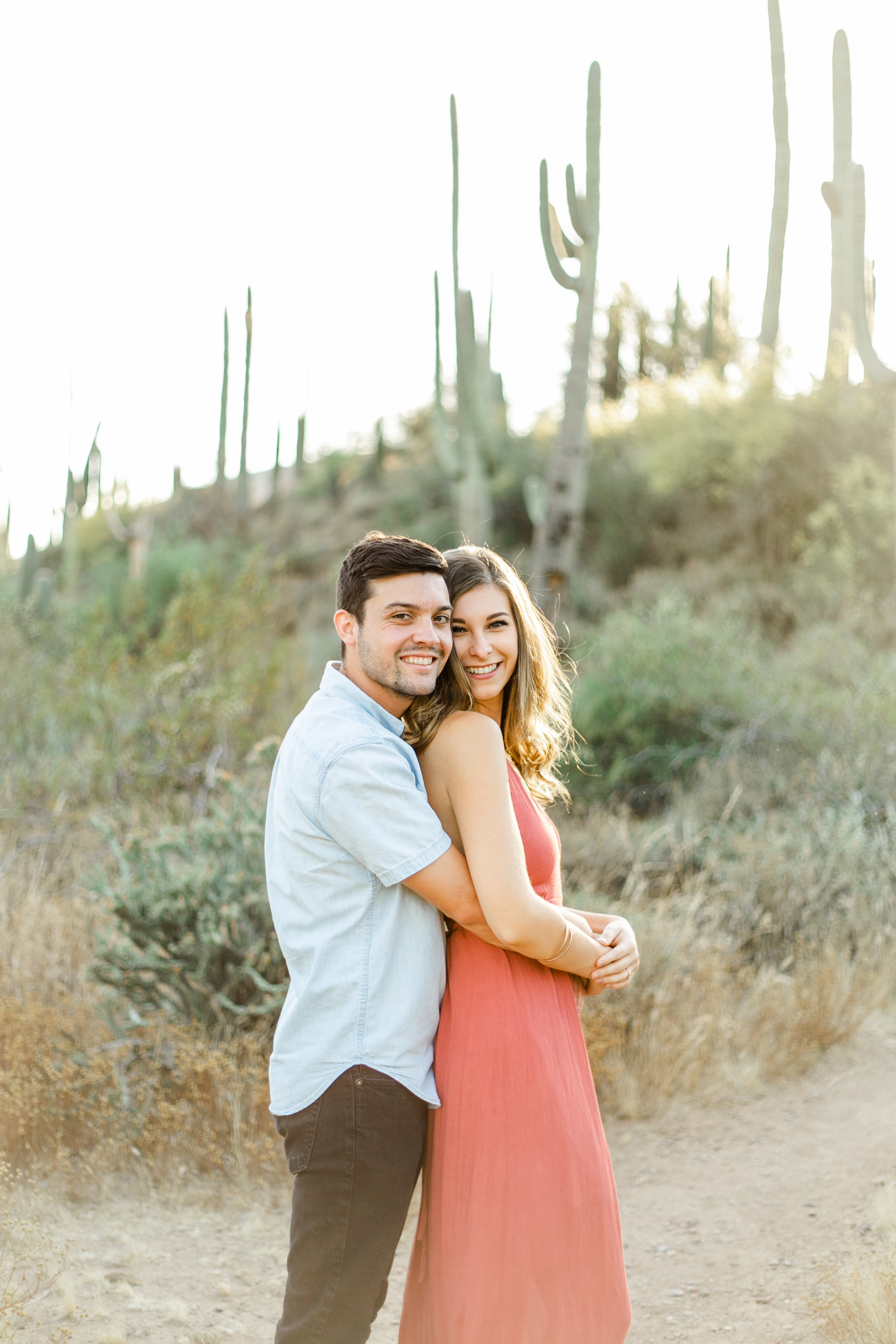 Karlie Colleen Photography - Arizona Desert Engagement - Brynne & Josh -100