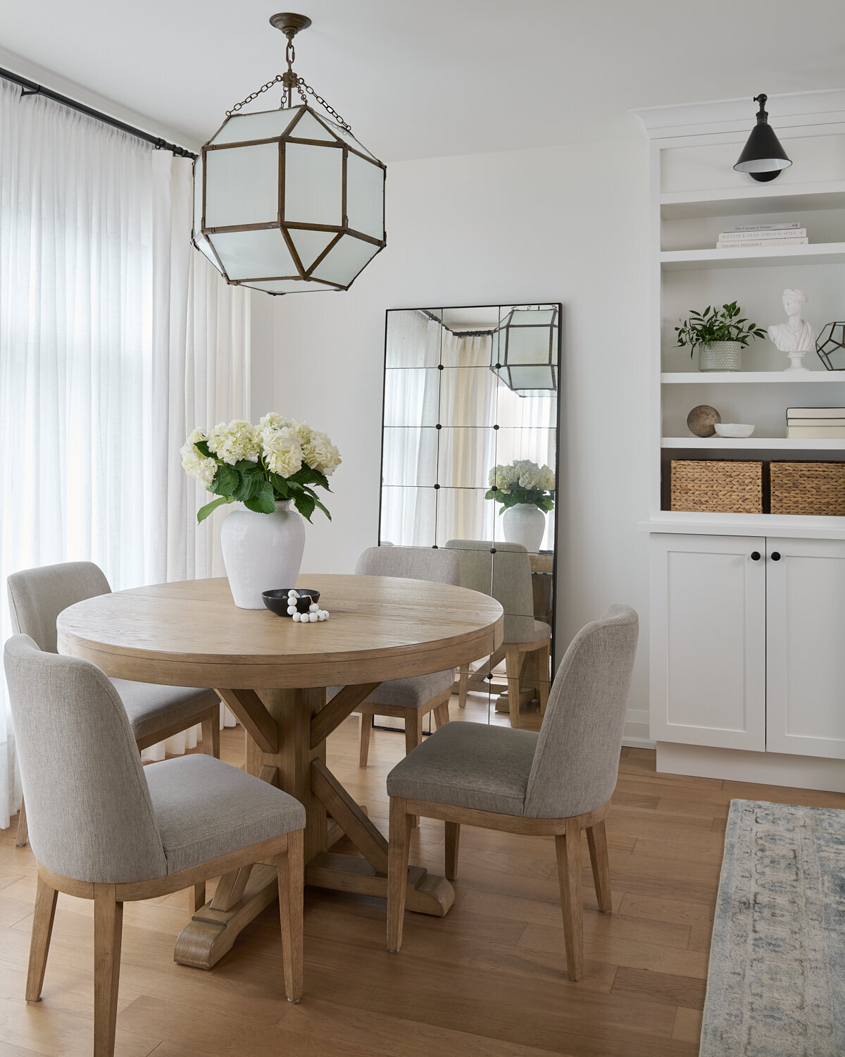 Burlington interior design project - dining room - Staci Edwards Interior Design