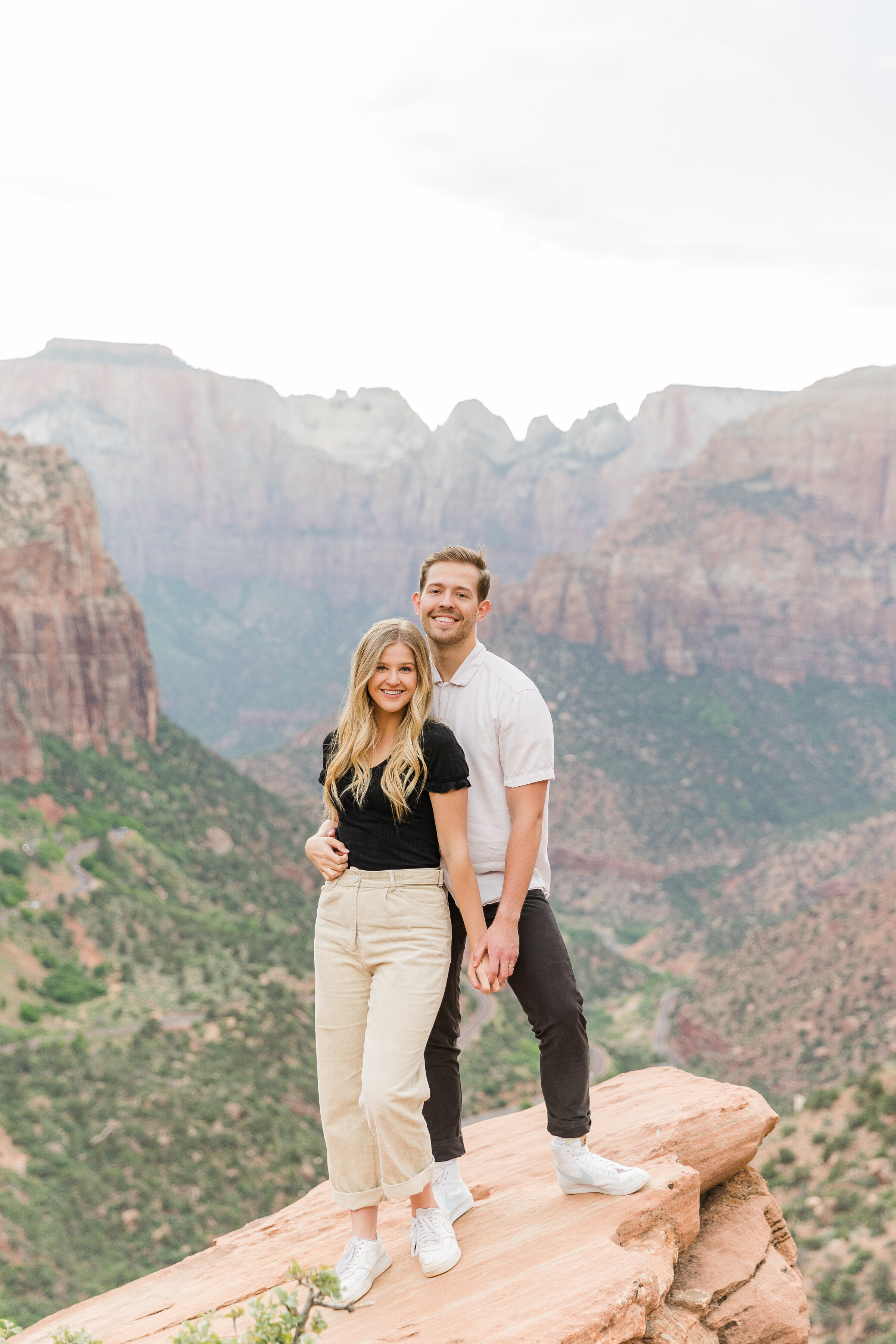 zion national park destination wedding
