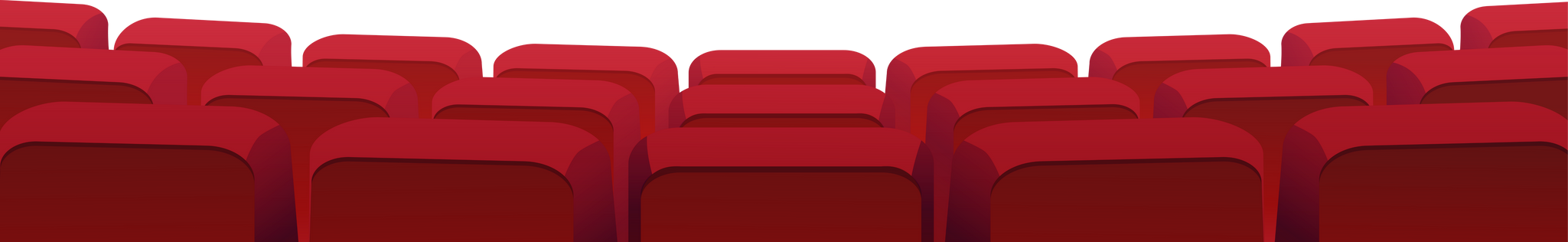red cinema chairs
