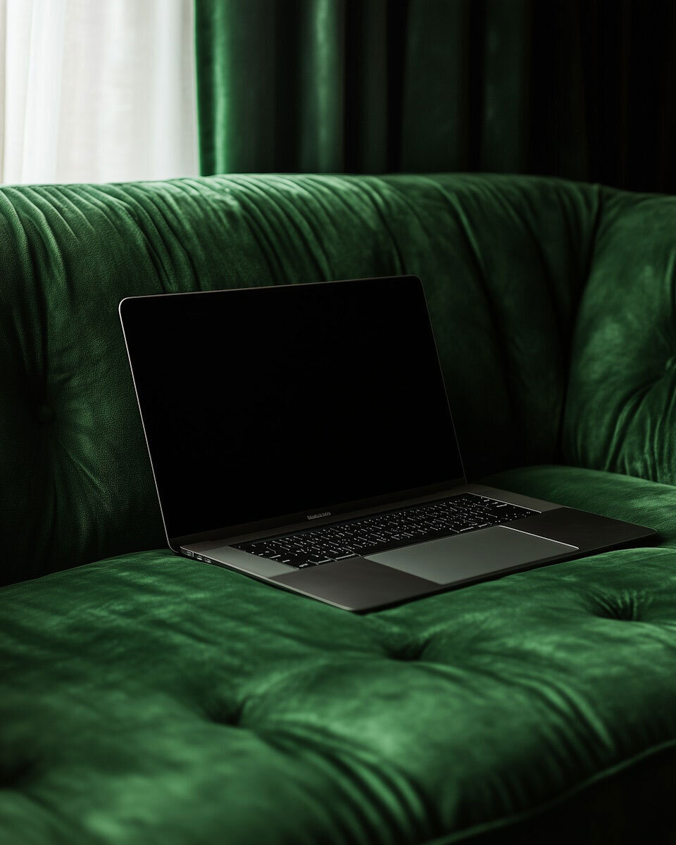 Laptop-on-Velvet-Sofa-(1)