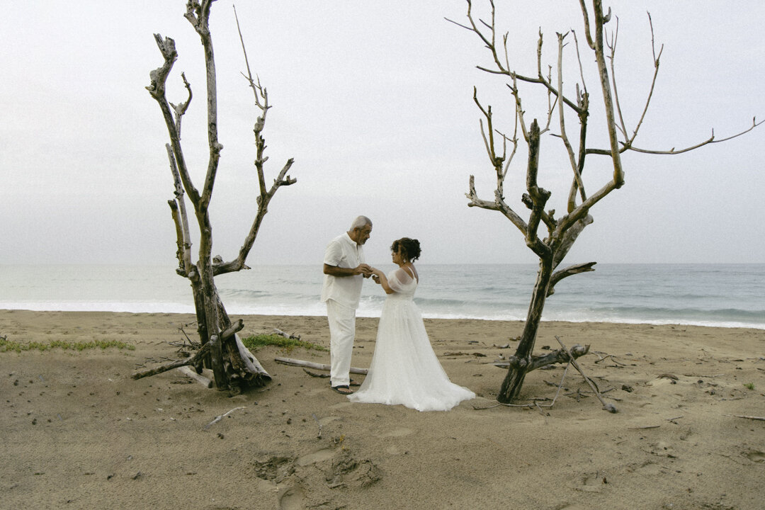 Documentary-style elopement photographer​