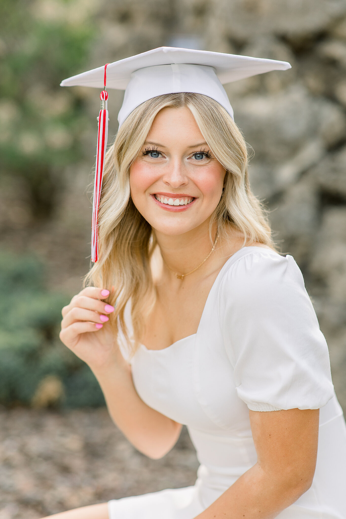 Morgan Siefke Senior Cap and Gown mini 2023 - AMY SIMKUS PHOTOGRAPHY-9737