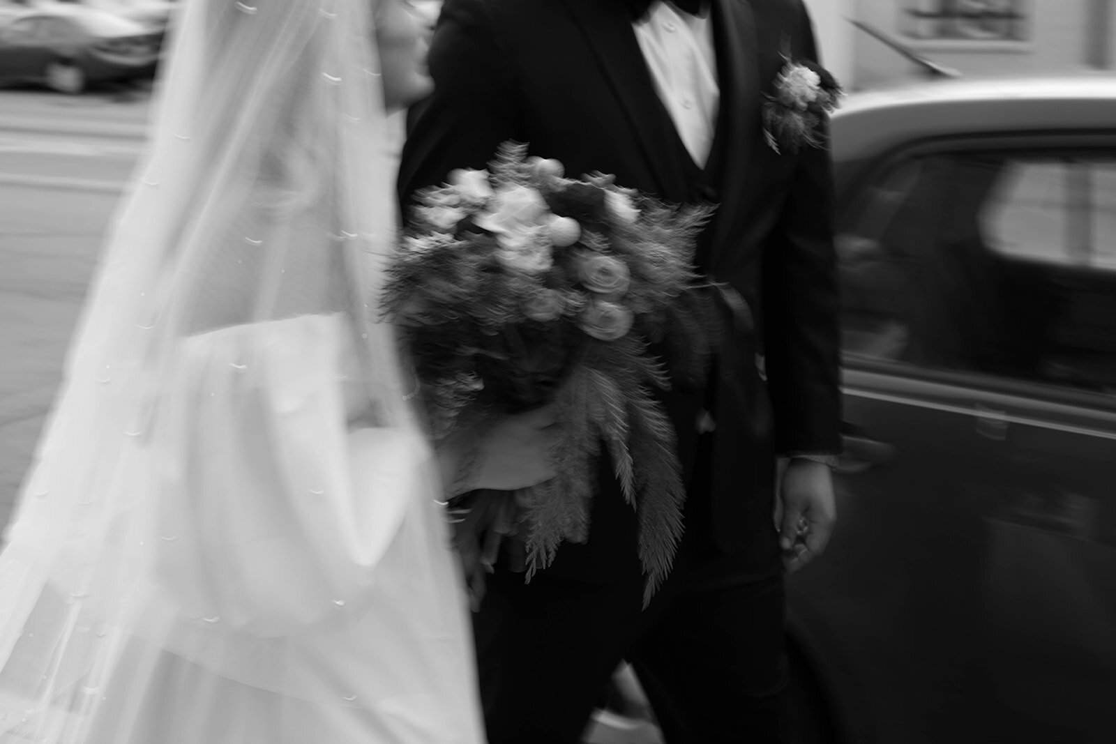 Blurry Wedding Photography