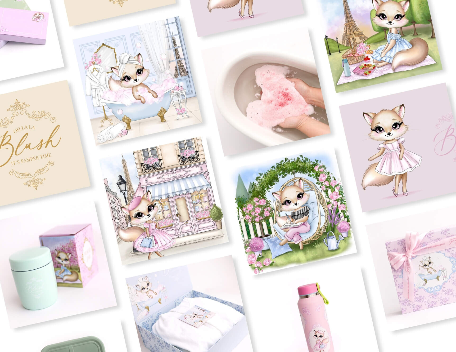 brand design blush kids company12
